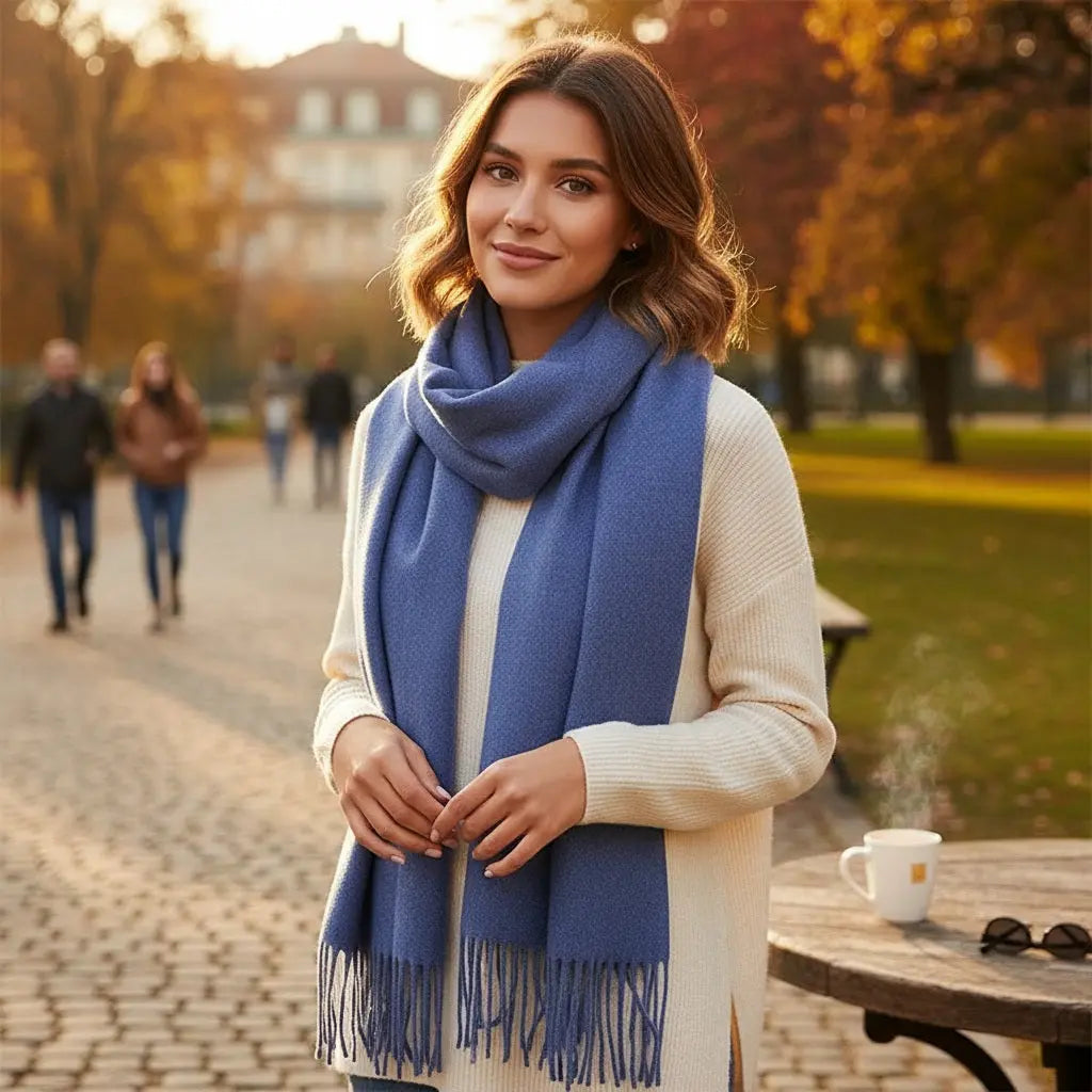 Echarpe cachemire TIFFANY - Coeur de Foulard