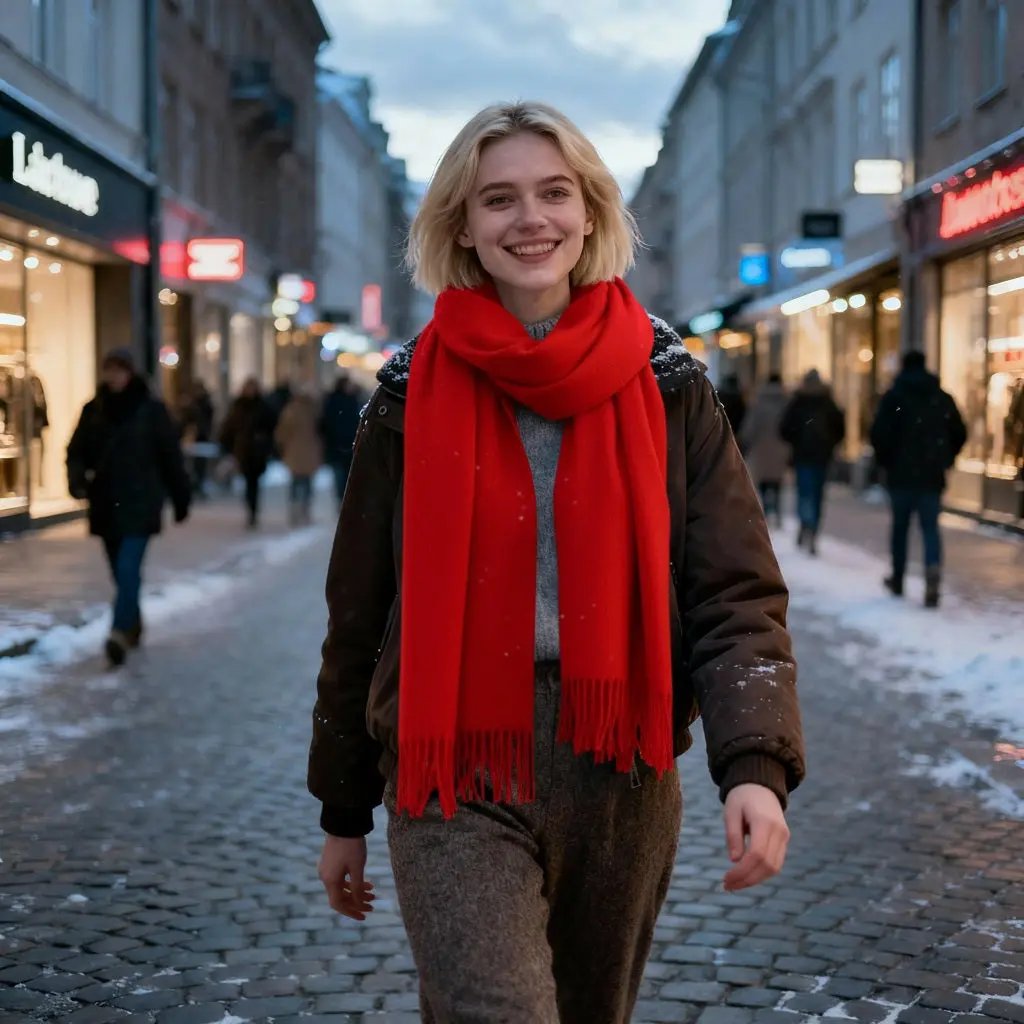 Echarpe cachemire SYBILLE - Coeur de Foulard