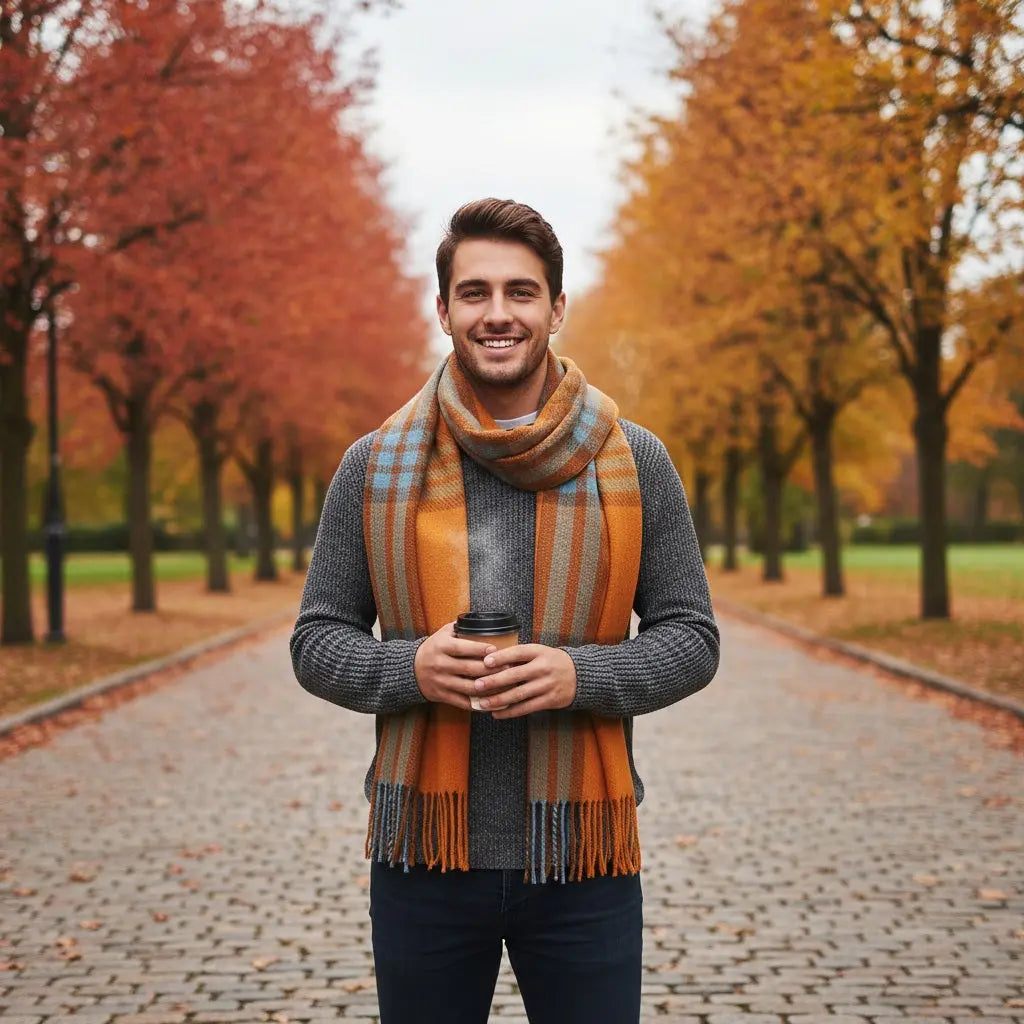 Echarpe en cachemire ANTOINETTE - Coeur de Foulard