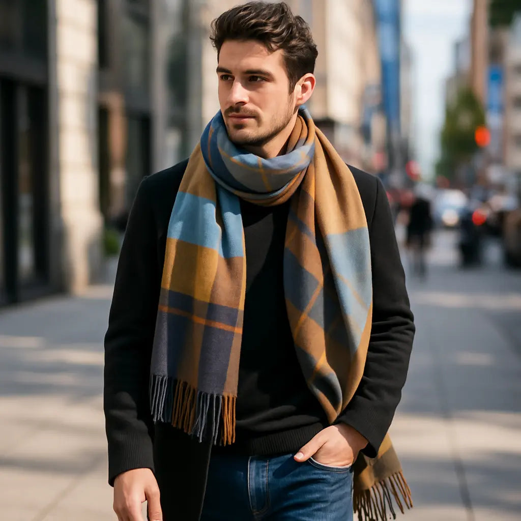 Echarpe en cachemire ARIANNE - Coeur de Foulard