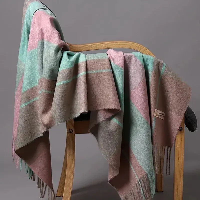 Echarpe en cachemire ARMANCE - Coeur de Foulard