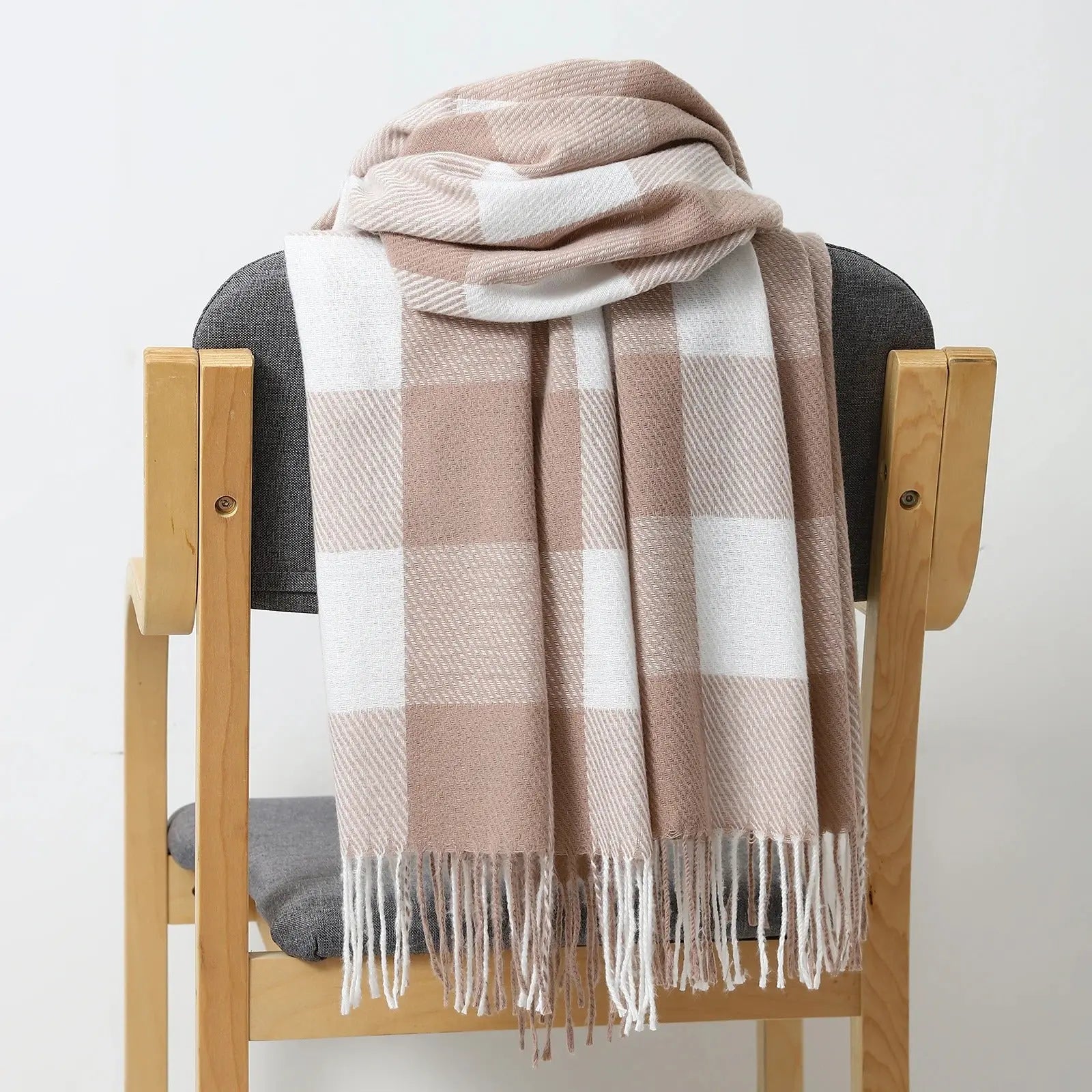 Echarpe en cachemire AZALEE - Coeur de Foulard