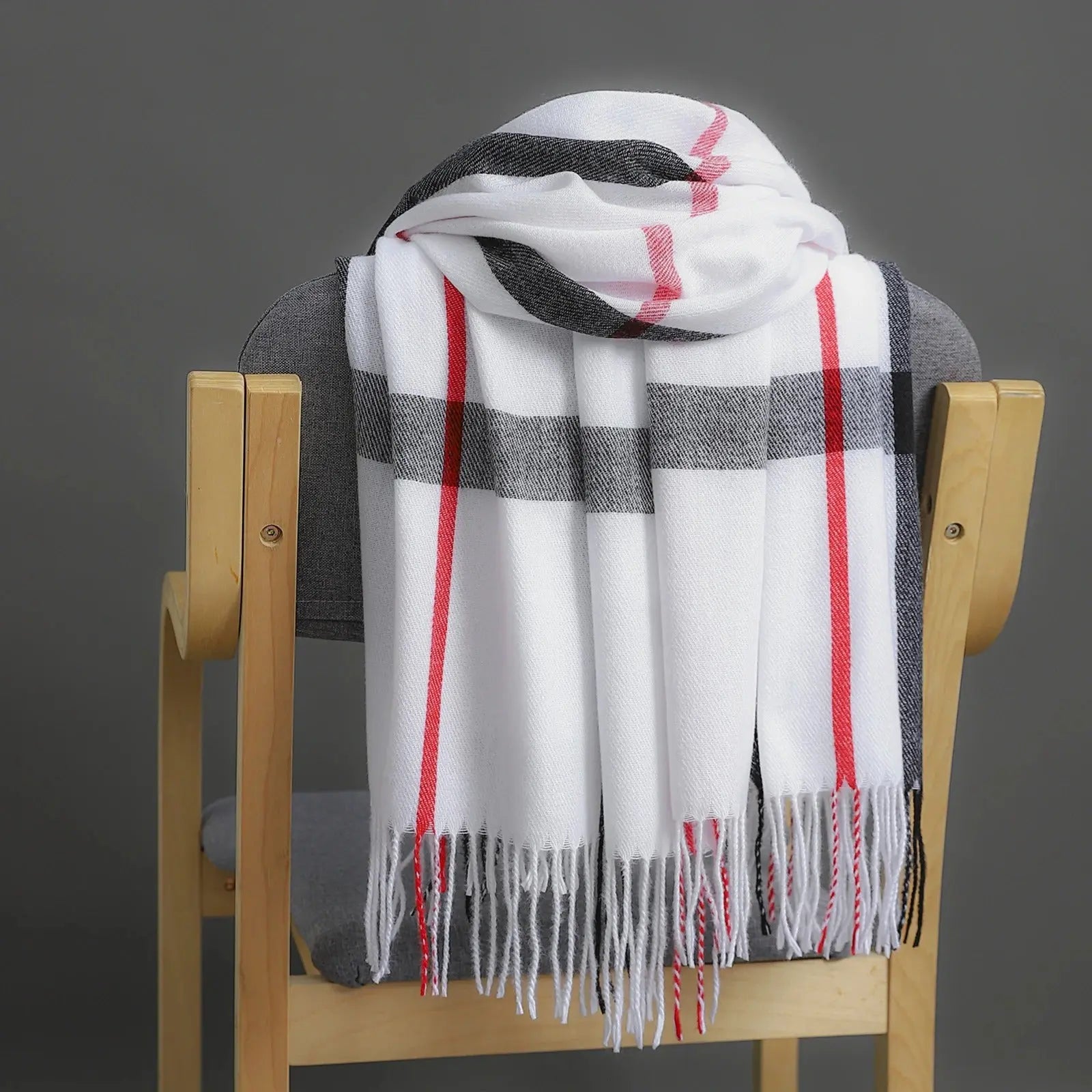 Echarpe en cachemire BENEDICTE - Coeur de Foulard