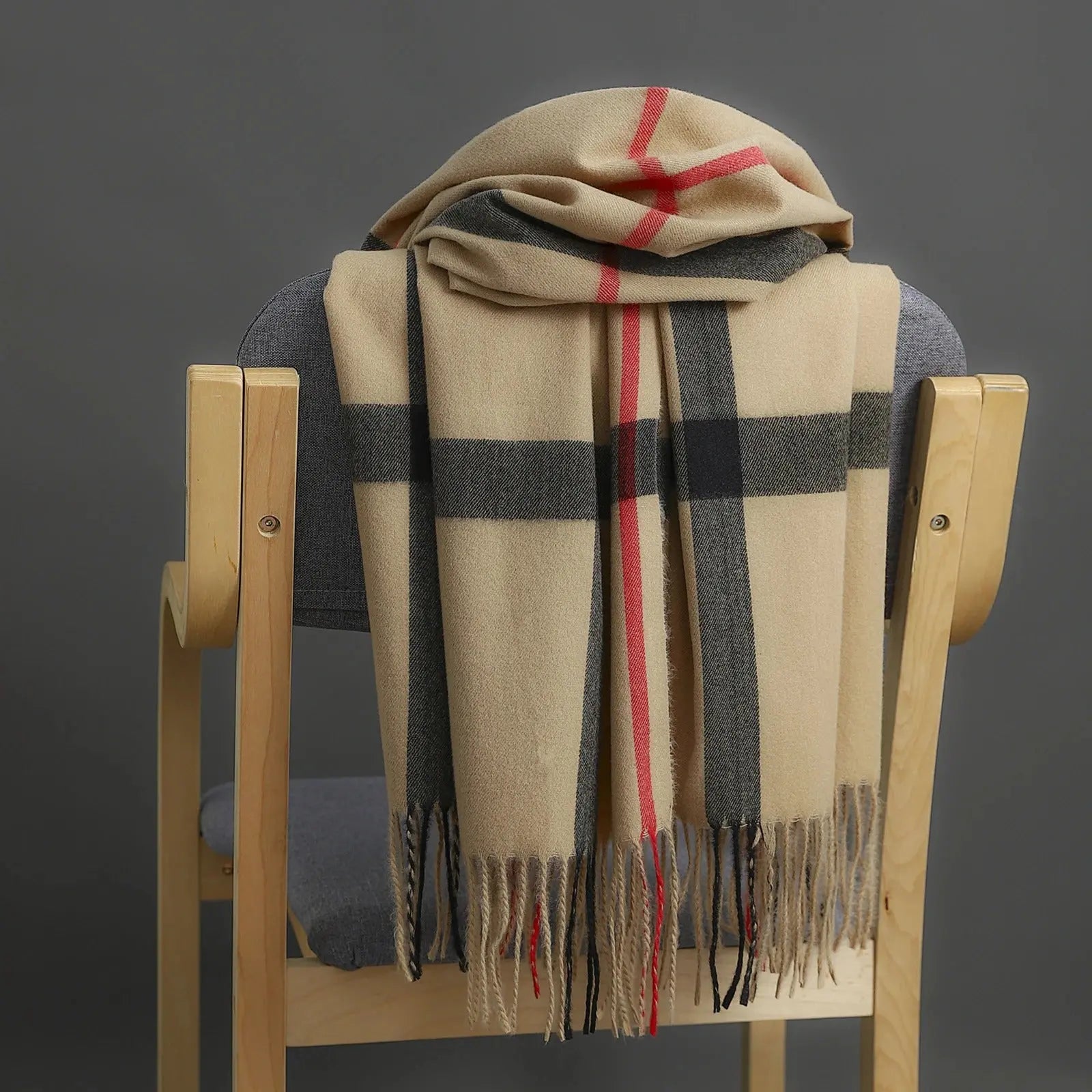 Echarpe en cachemire BRIGITTE - Coeur de Foulard