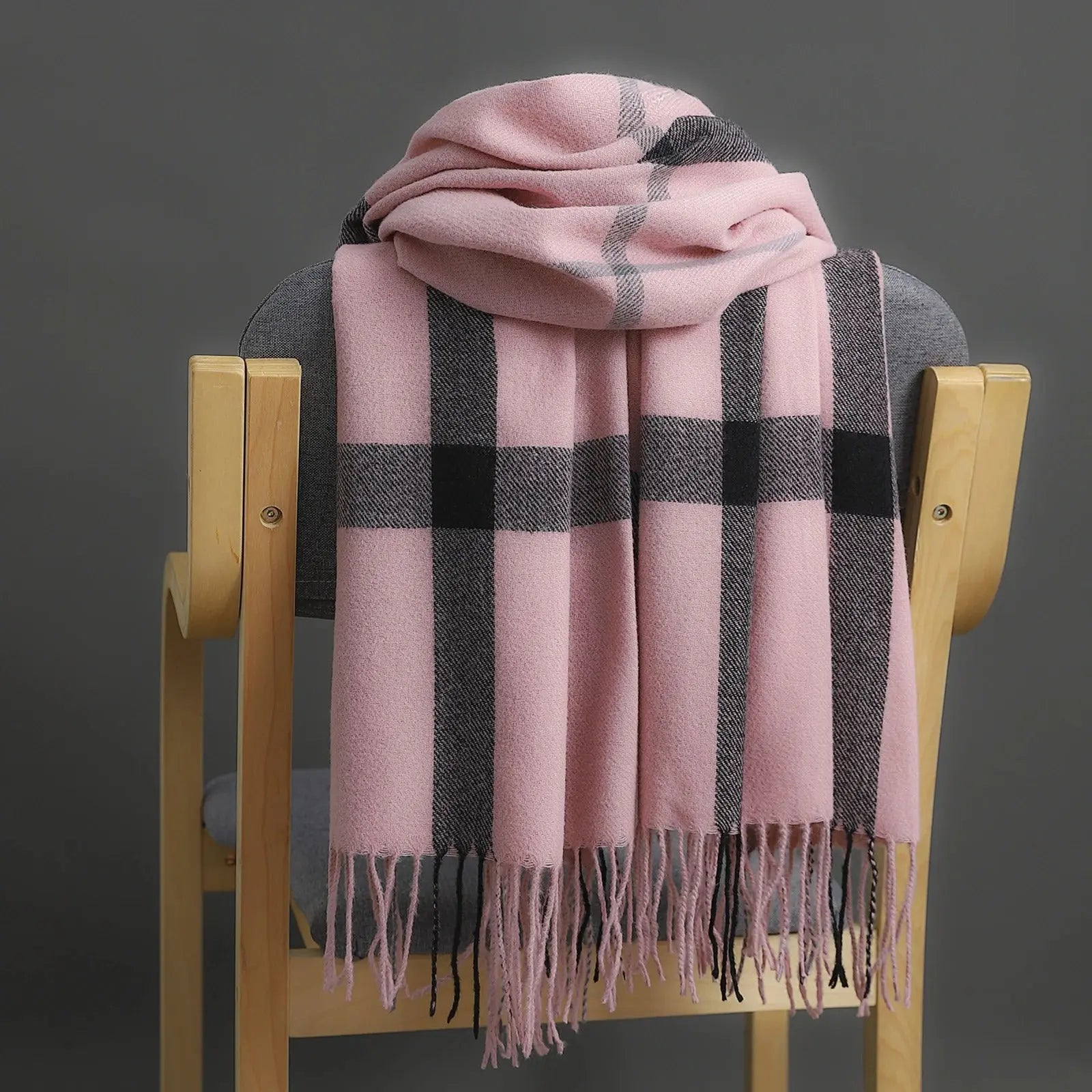 Echarpe en cachemire CAMILLE - Coeur de Foulard