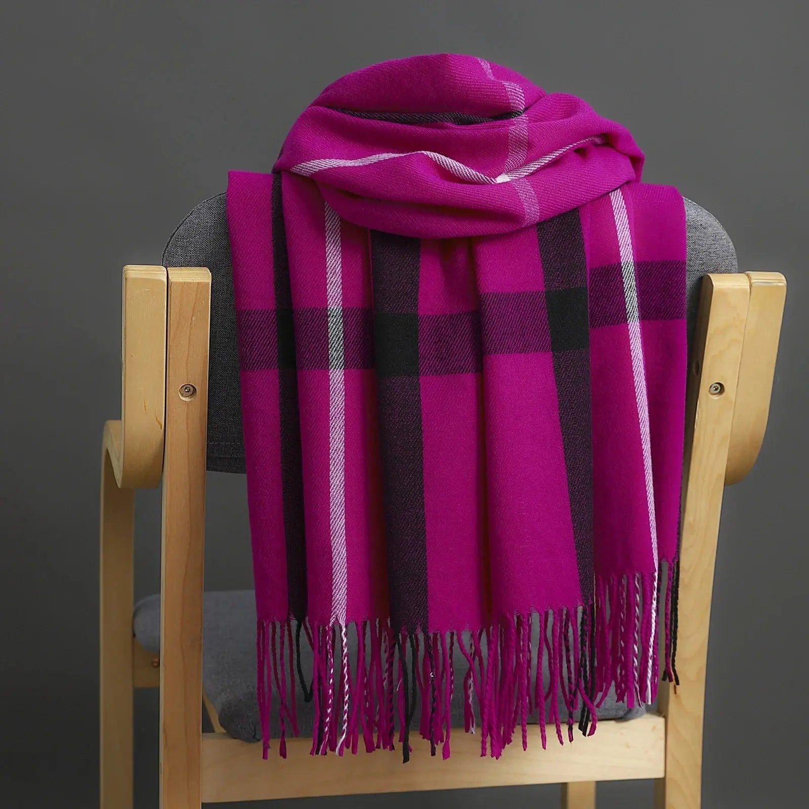 Echarpe en cachemire CHANTAL - Coeur de Foulard