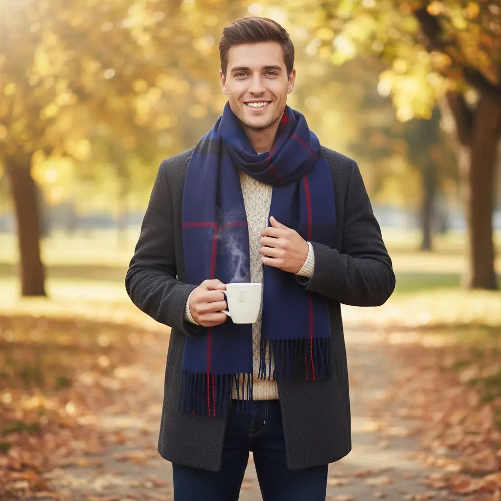 Echarpe en cachemire CHARLOTTE - Coeur de Foulard