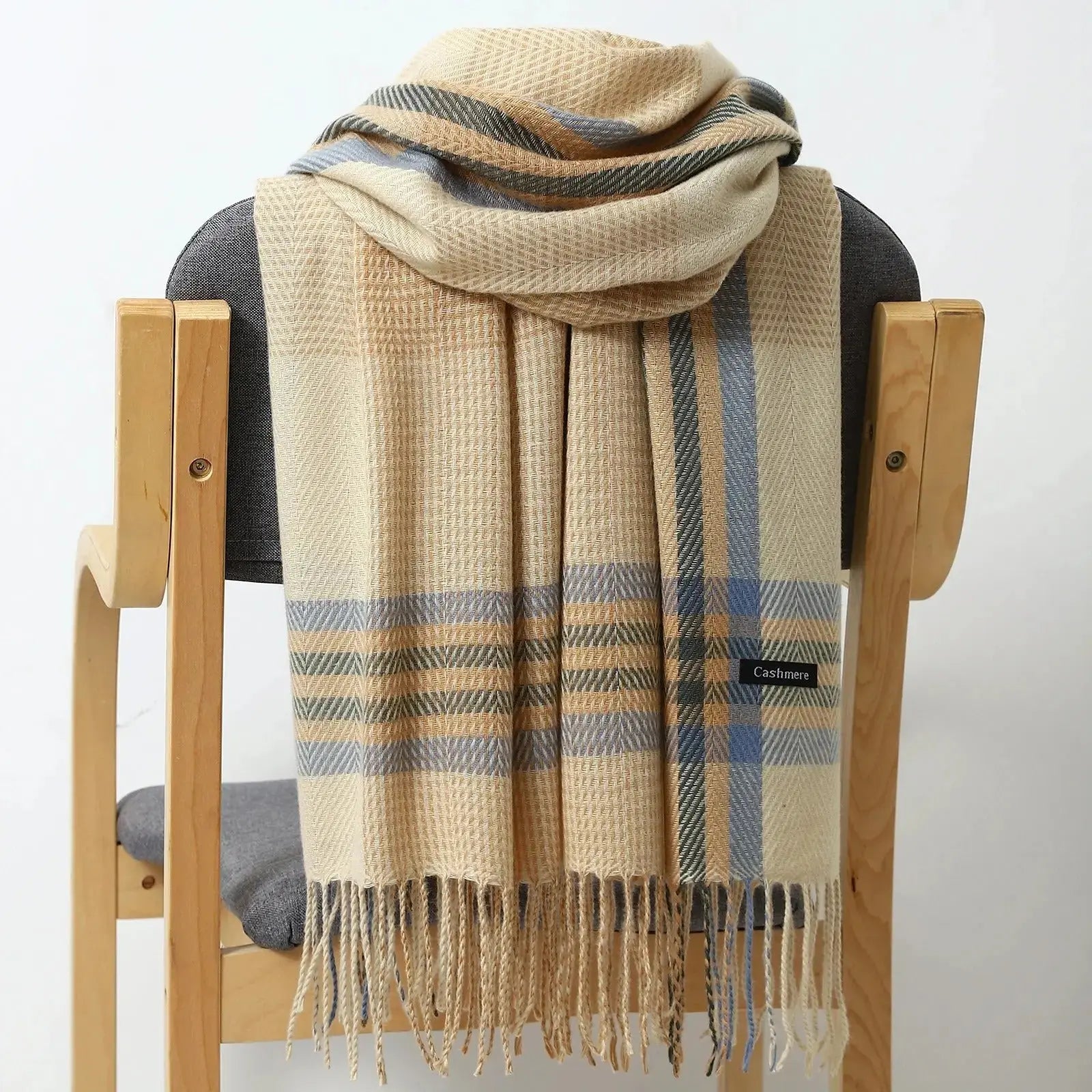 Echarpe en cachemire NATALIA - Coeur de Foulard