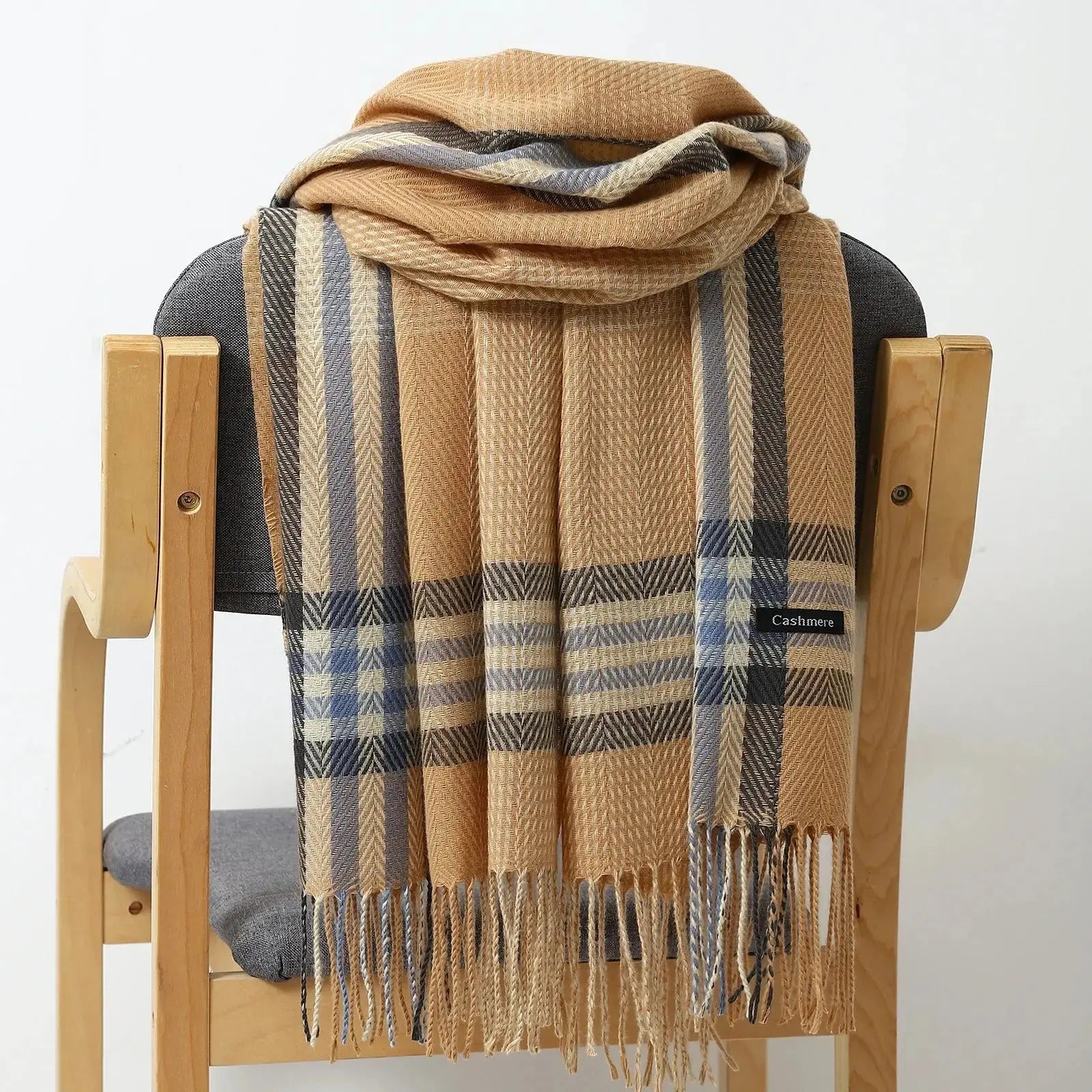 Echarpe en cachemire NATHALIE - Coeur de Foulard