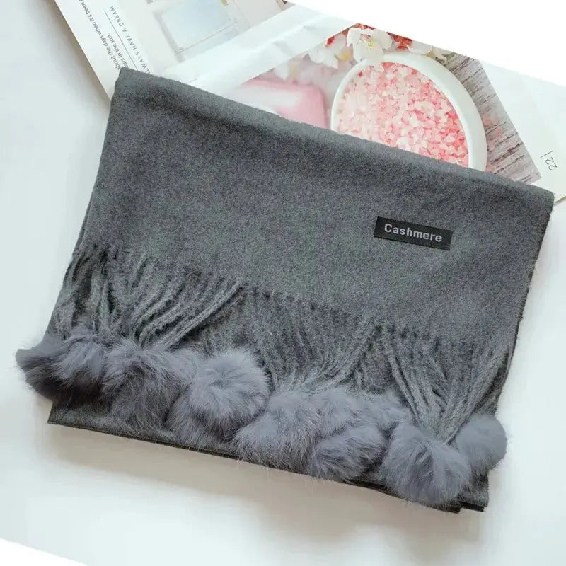 Echarpe en cachemire SALOME - Coeur de Foulard