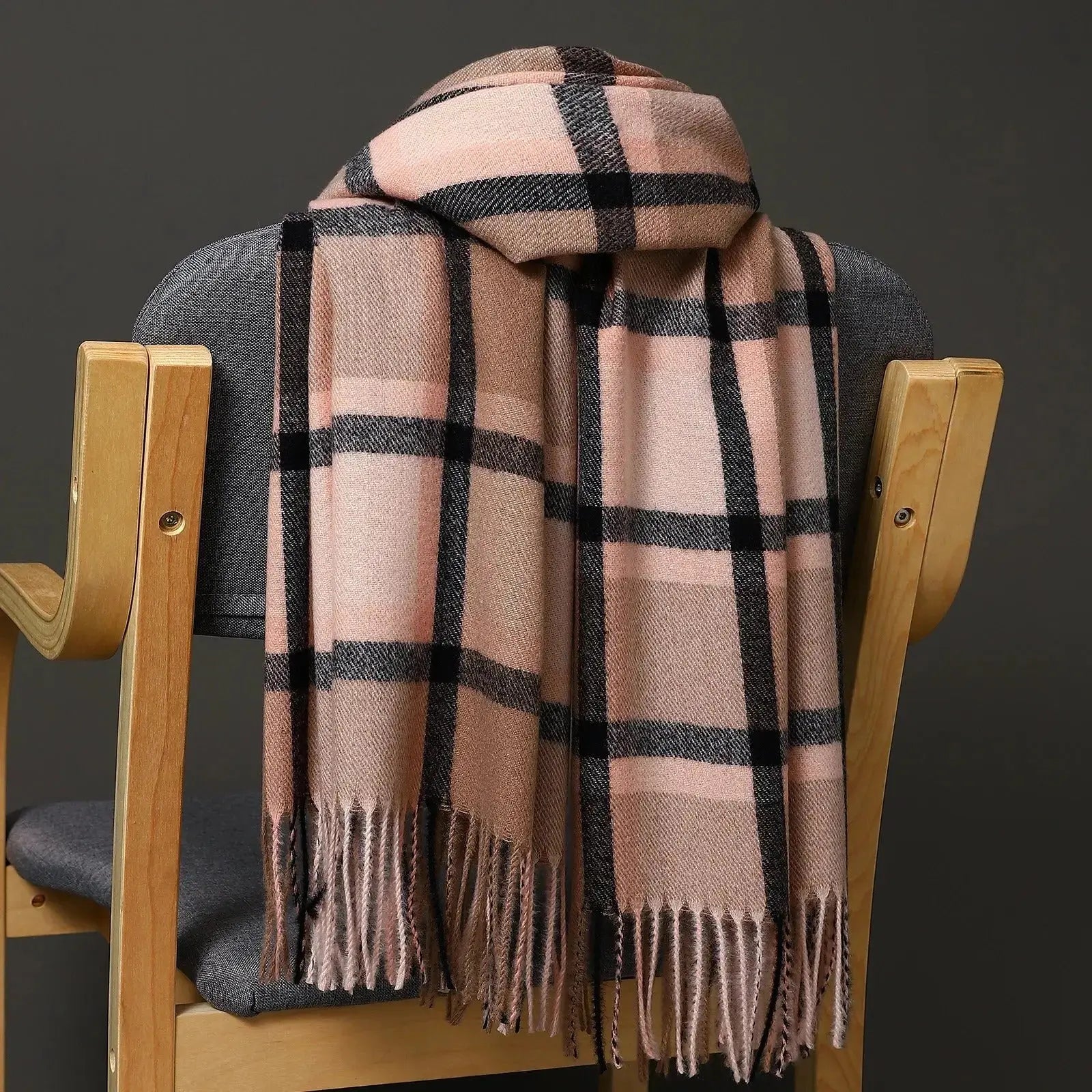 Echarpe en cachemire SANDRA -  Coeur de Foulard