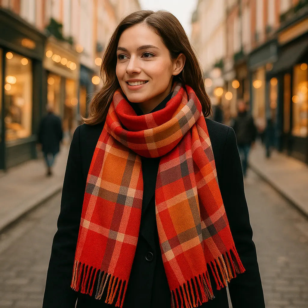 Echarpe en cachemire SELMA - Coeur de Foulard