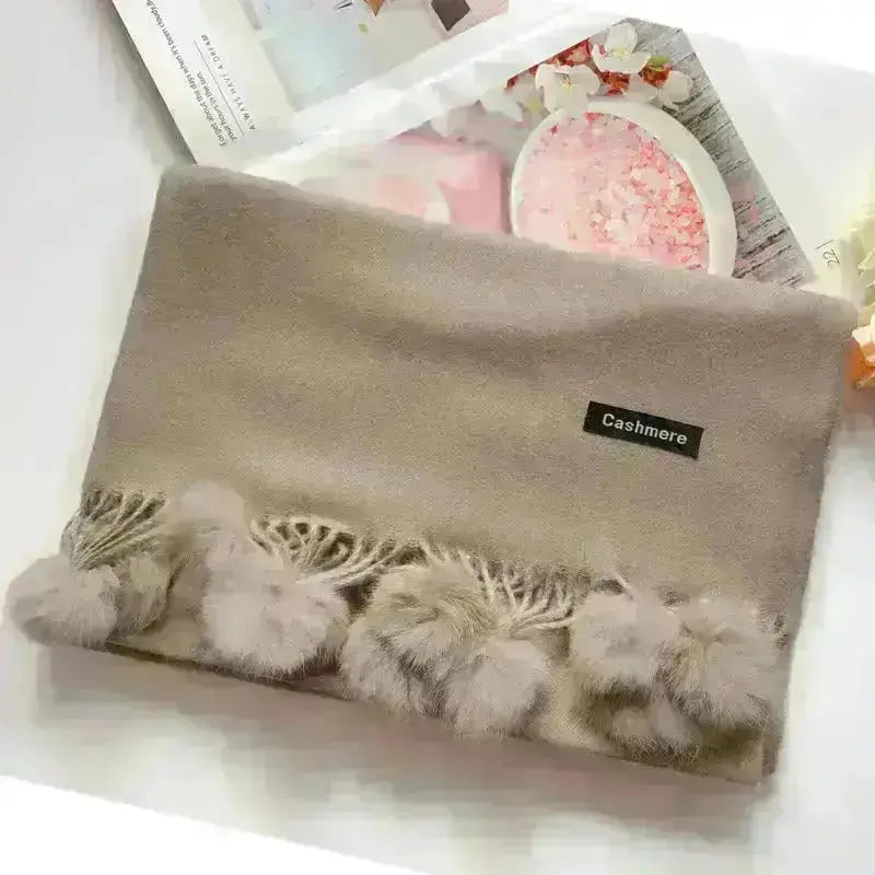 Echarpe en cachemire SHANA - Coeur de Foulard