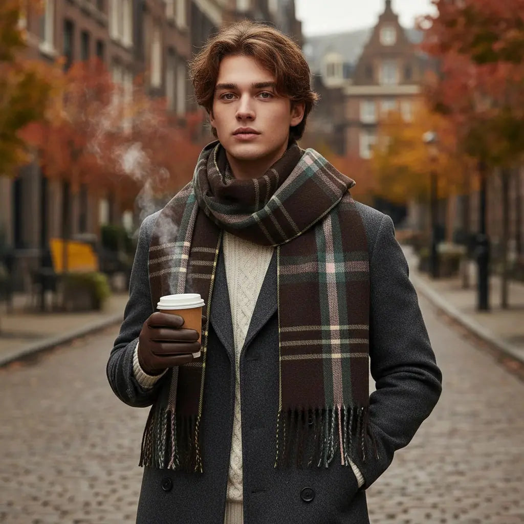 Echarpe en cachemire SILVANNA - Coeur de Foulard