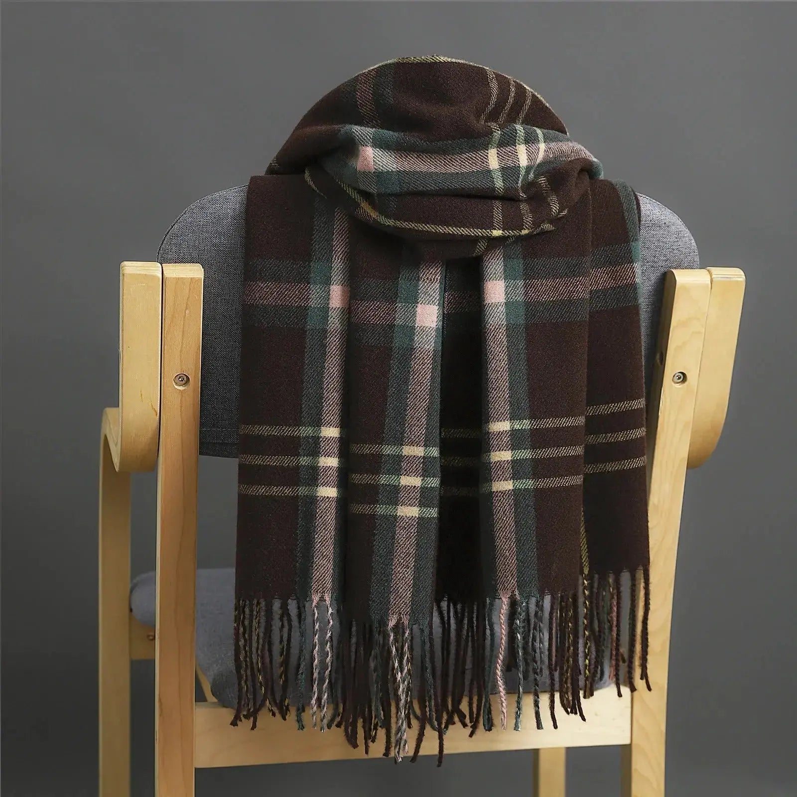 Echarpe en cachemire SILVANNA - Coeur de Foulard