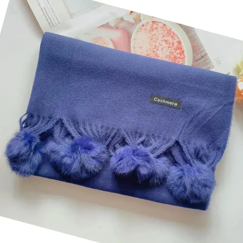 Echarpe en cachemire SORAYA - Coeur de Foulard