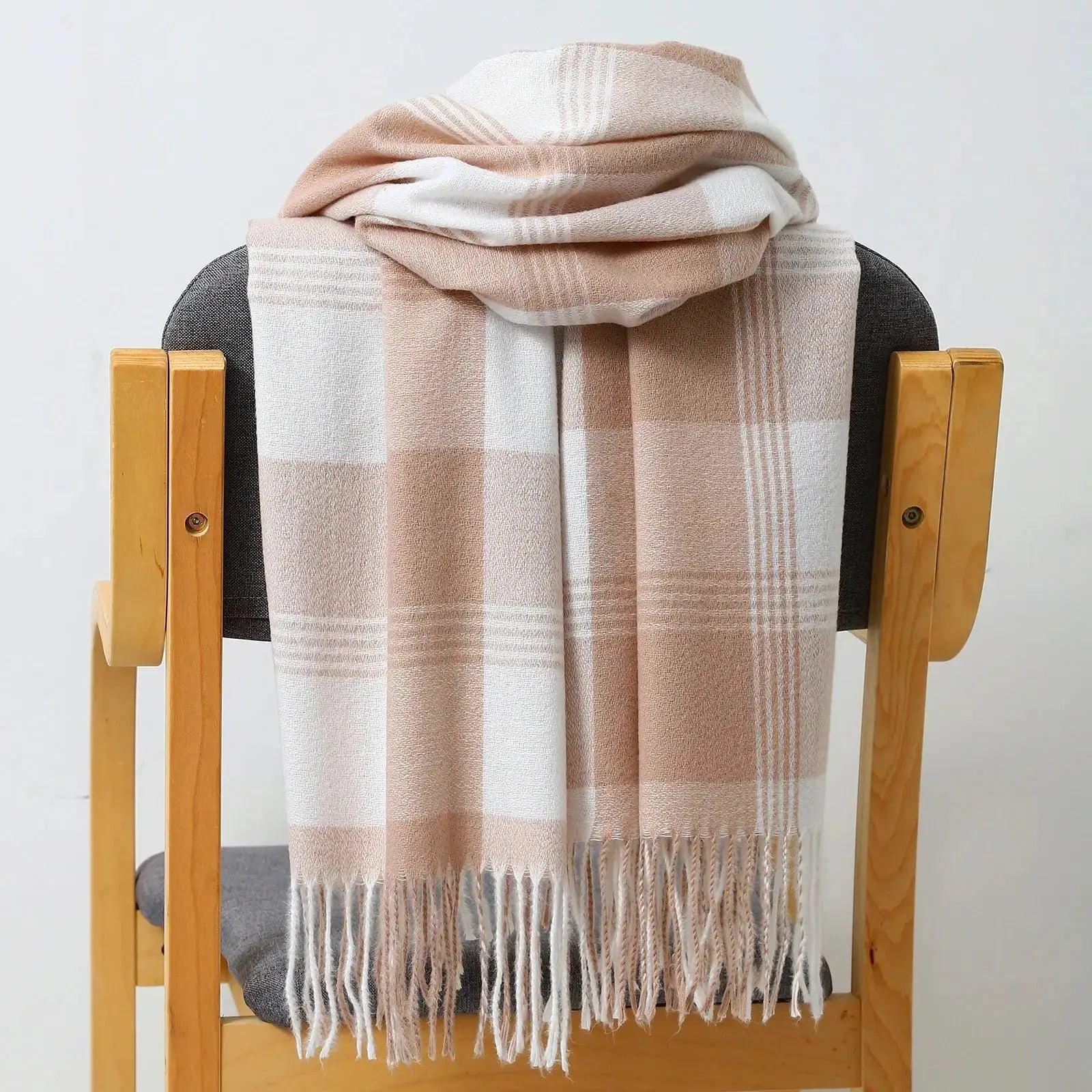 Echarpe en cachemire XAVIERE - Coeur de Foulard