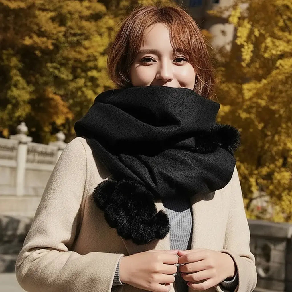 Echarpe en cachemire YASMINE - Coeur de Foulard