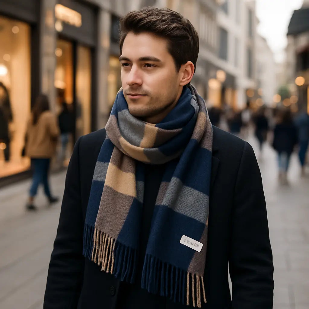 Echarpe en cachemire ZOELINE - Coeur de Foulard