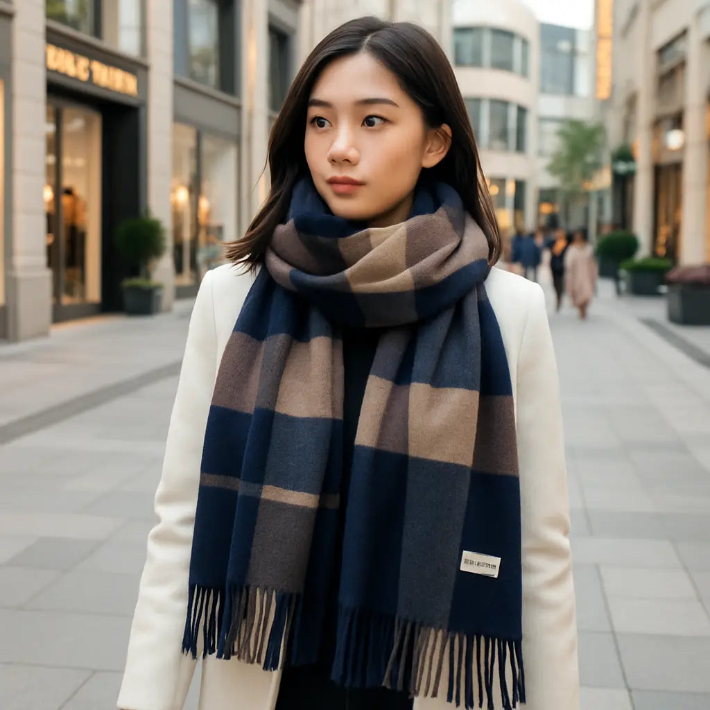Echarpe en cachemire ZOELINE Coeur de Foulard