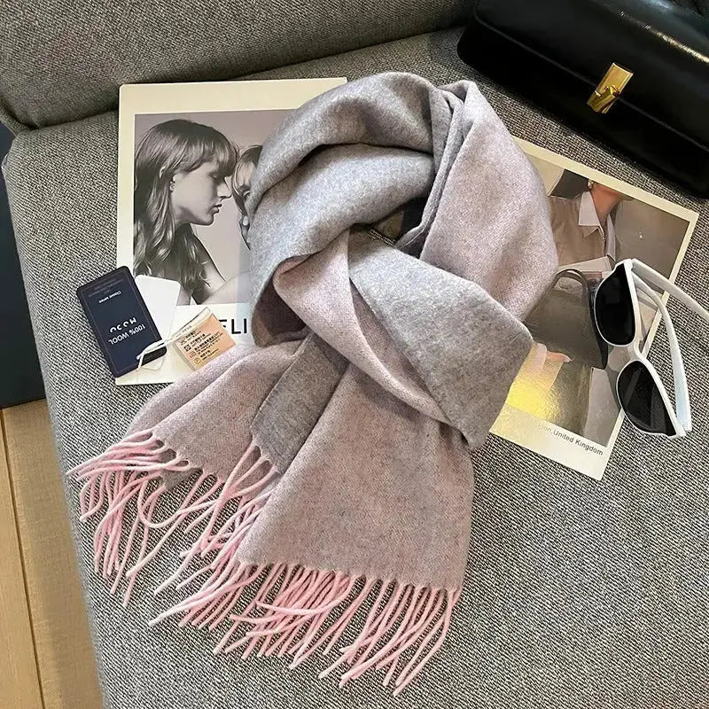 Echarpe en laine femme DALEYSA - Coeur de Foulard