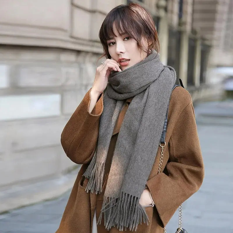 Echarpe en laine femme ISA - Coeur de Foulard