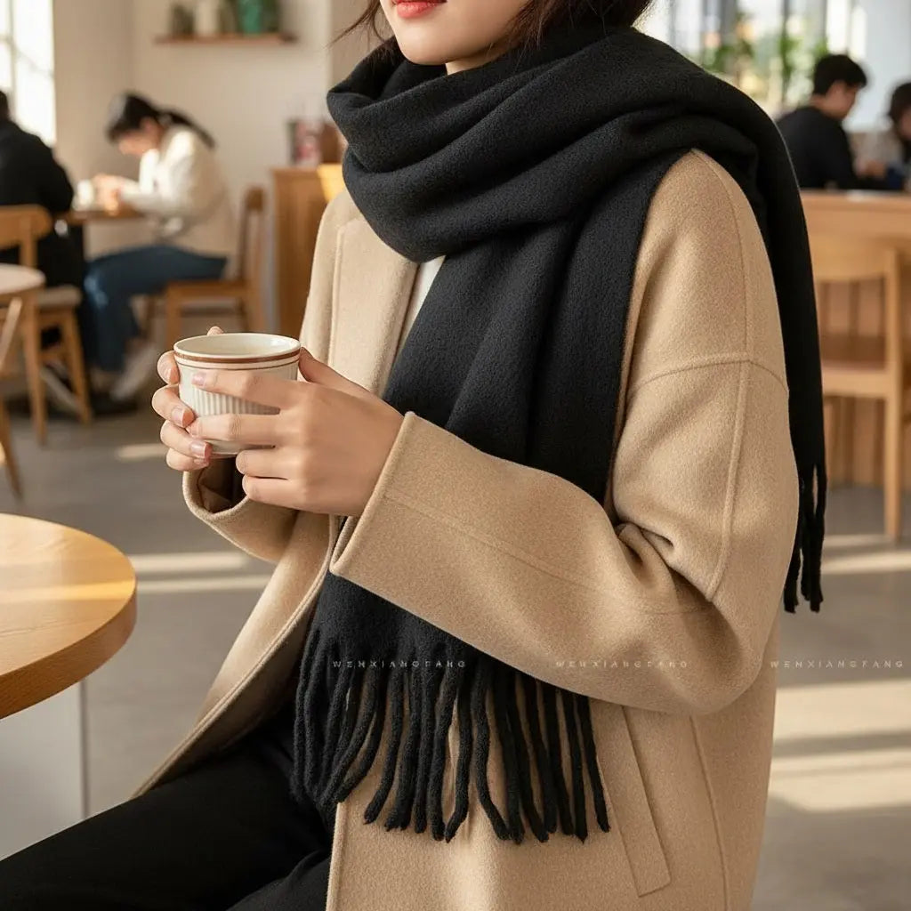 Echarpe femme hiver ELIZABETH - Coeur de Foulard