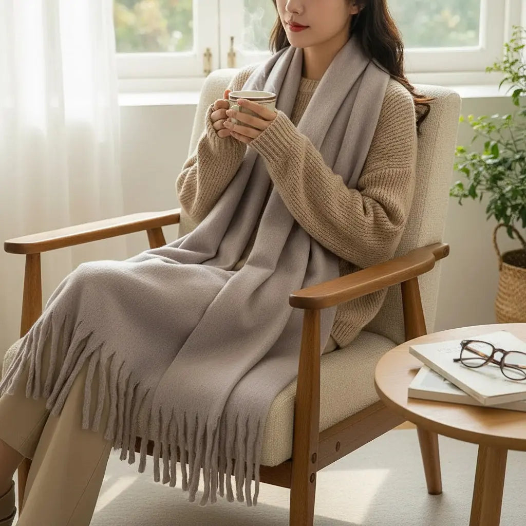 Echarpe femme hiver ESTEVE - Coeur de Foulard