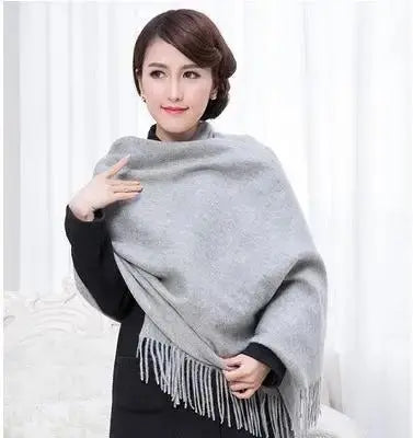 Echarpe femme laine KARI Coeur de Foulard