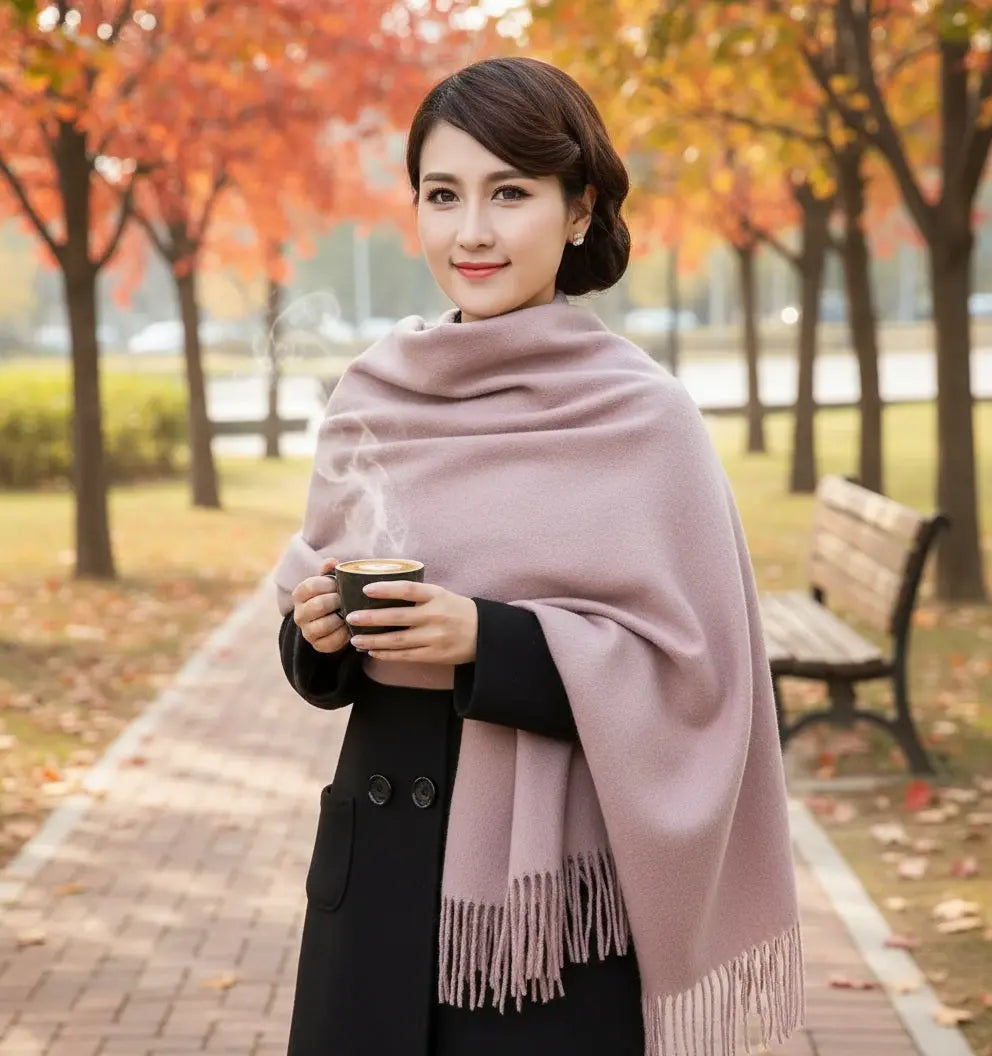Echarpe femme laine KATLA Coeur de Foulard