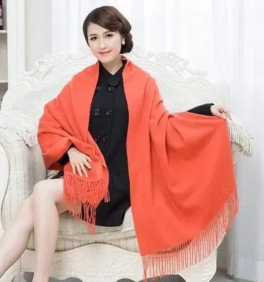 Echarpe femme laine KIRSTEN - Coeur de Foulard