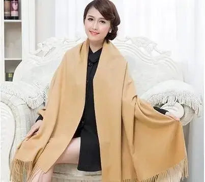 Echarpe femme laine KRISTIN - Coeur de Foulard