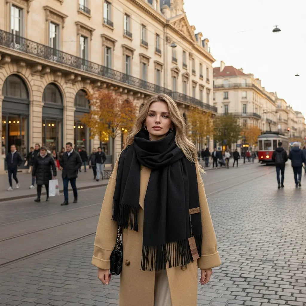 Echarpe femme luxe ASA Coeur de Foulard