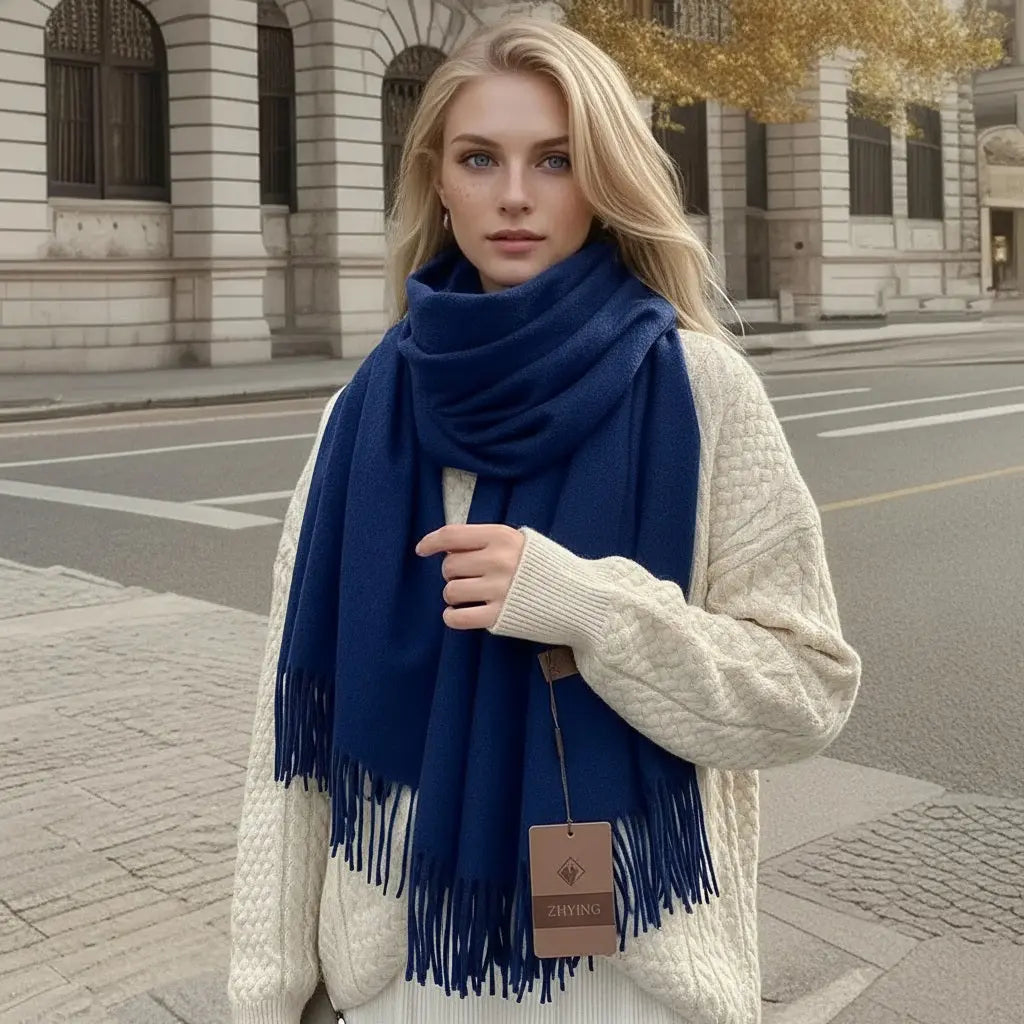Echarpe femme luxe DISA - Coeur de Foulard