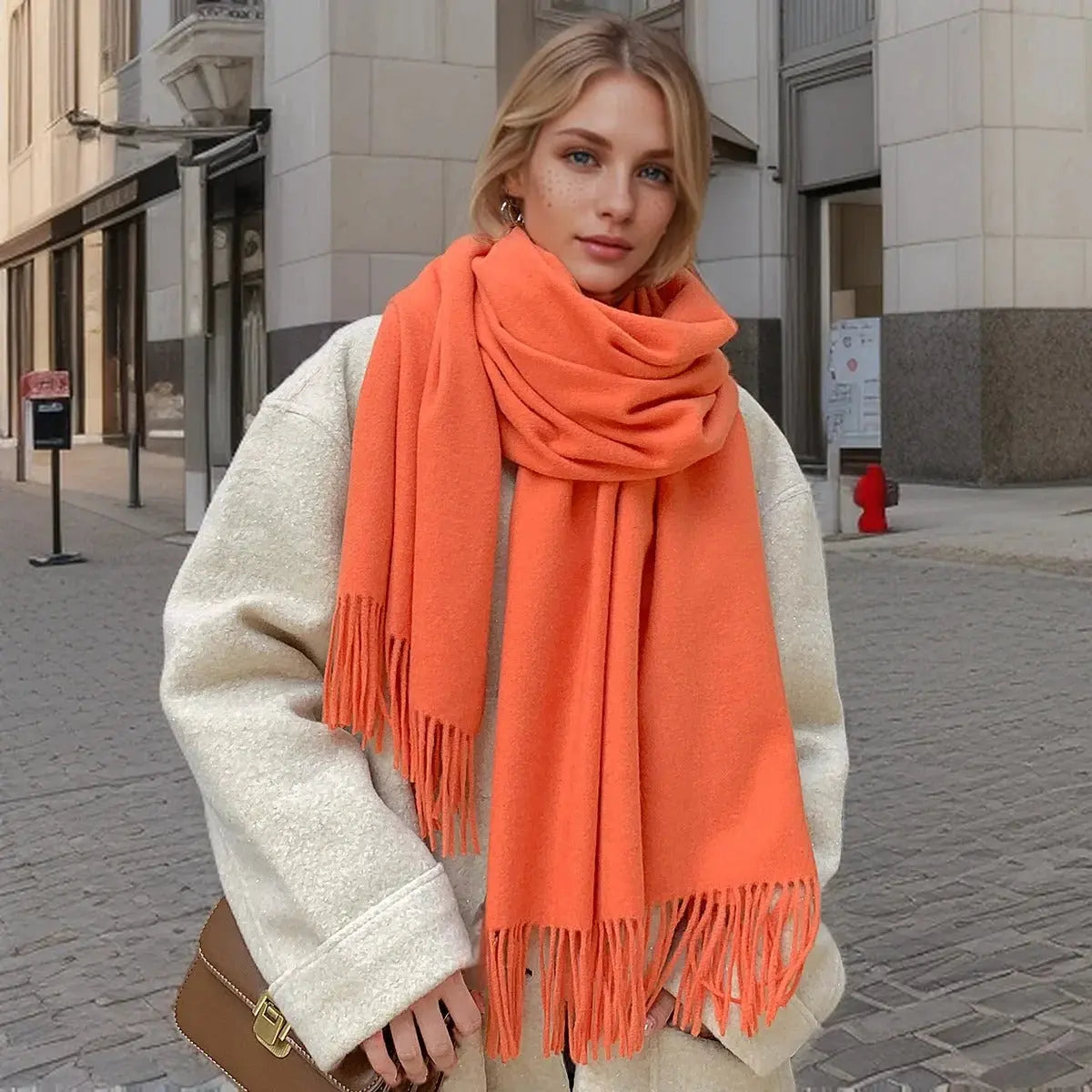 Écharpe Femme Luxe InTheStreet Coeur de Foulard