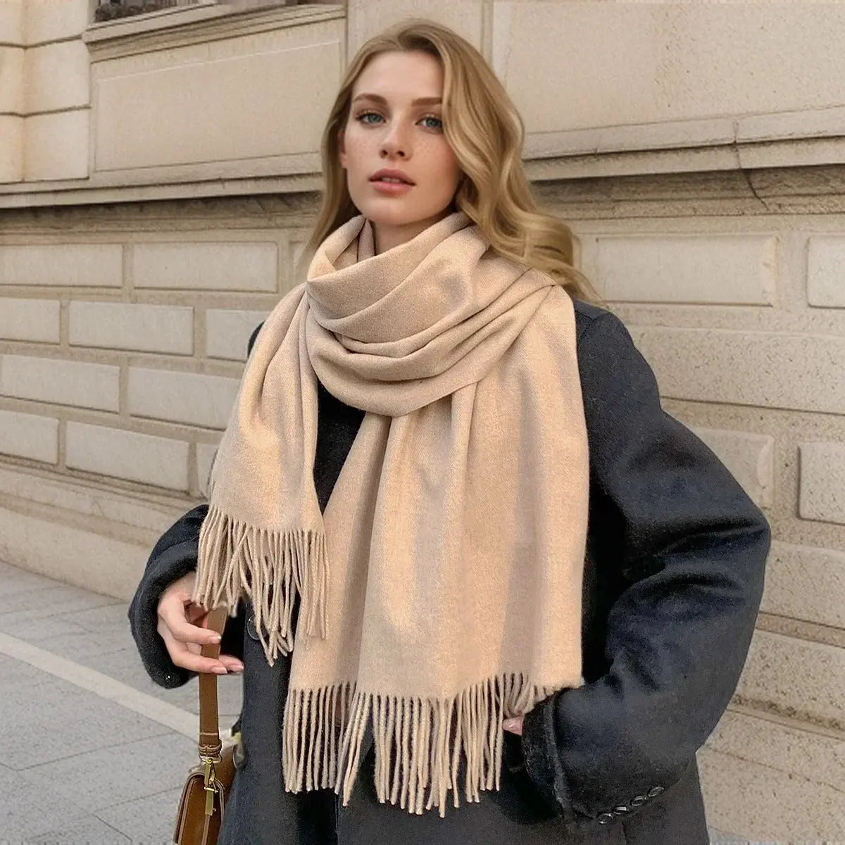 Écharpe Femme Luxe InTheStreet Coeur de Foulard