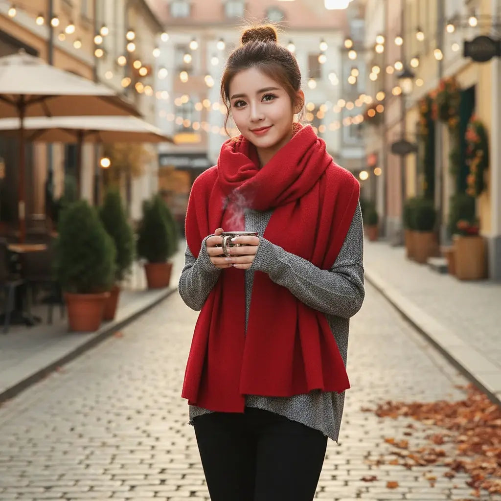 Echarpe femme NADIA Coeur de Foulard