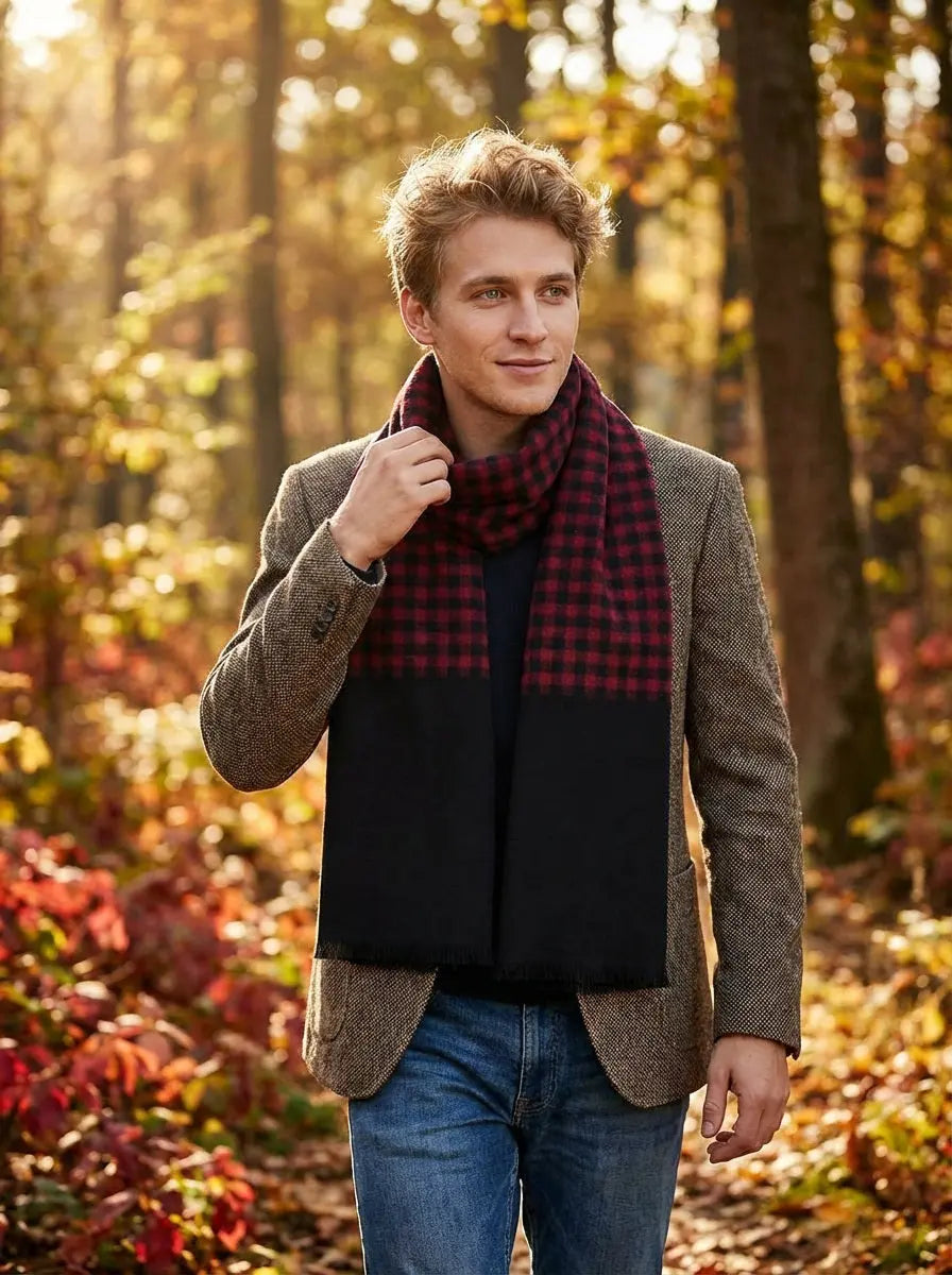 Echarpe homme CARTER Coeur de Foulard