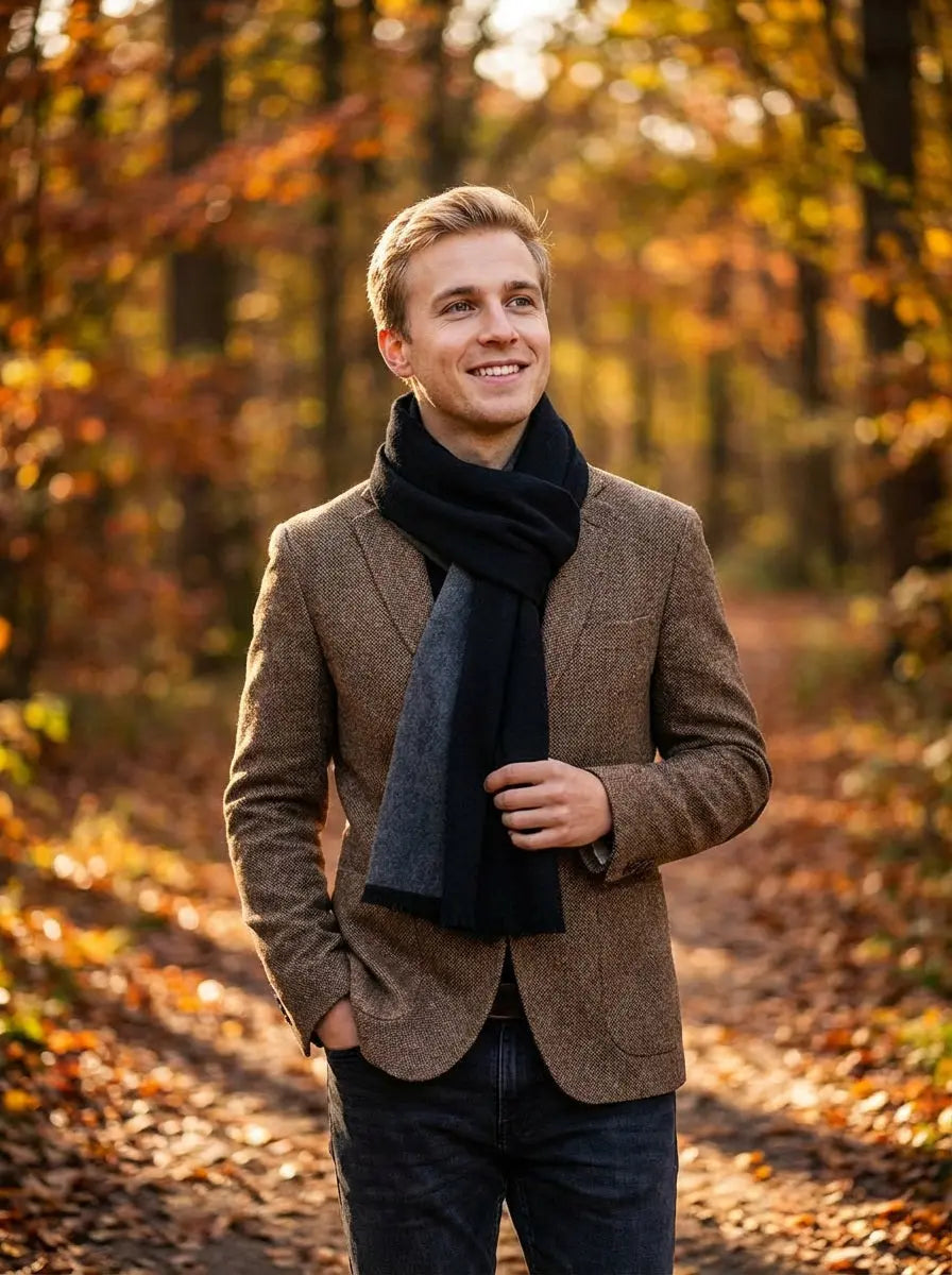 Echarpe homme THO - Coeur de Foulard