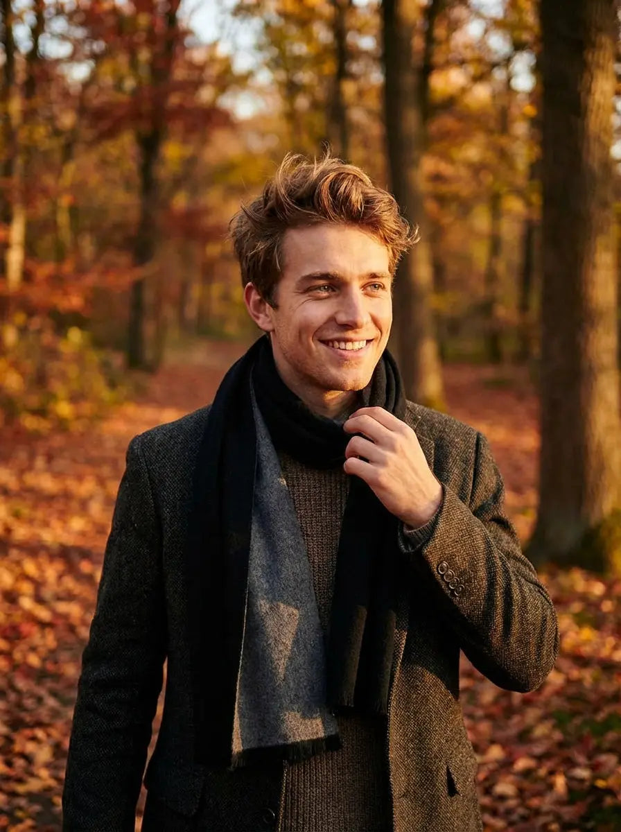 Echarpe homme THO - Coeur de Foulard