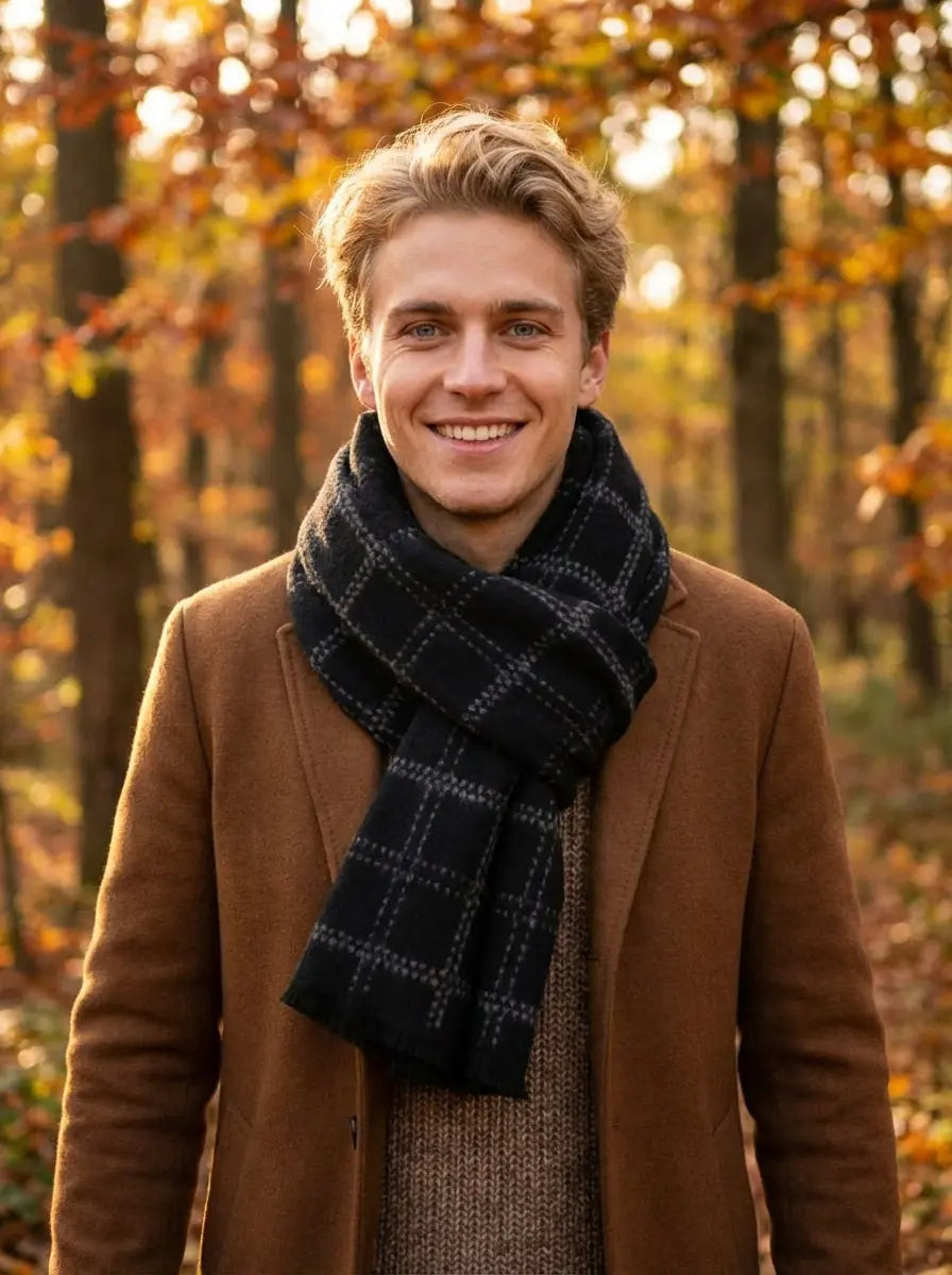 Echarpe homme THORSTEIN - Coeur de Foulard