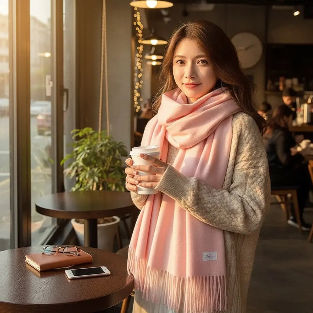 Echarpe pour femme GERDA - Coeur de Foulard