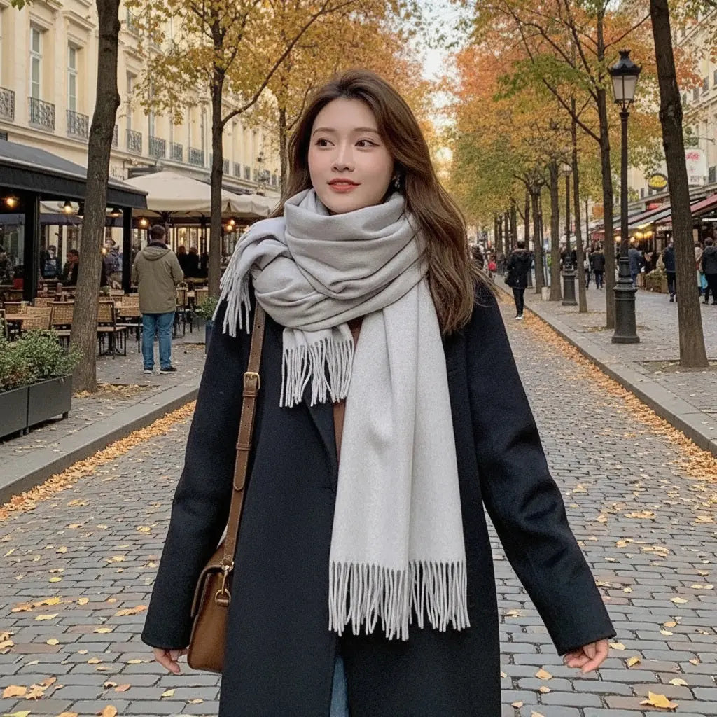Echarpe pour femme GERDUR - Coeur de Foulard