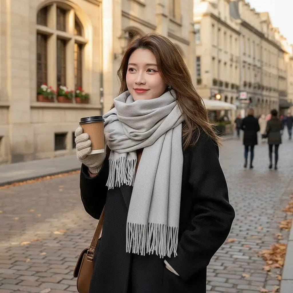Echarpe pour femme GERDUR - Coeur de Foulard