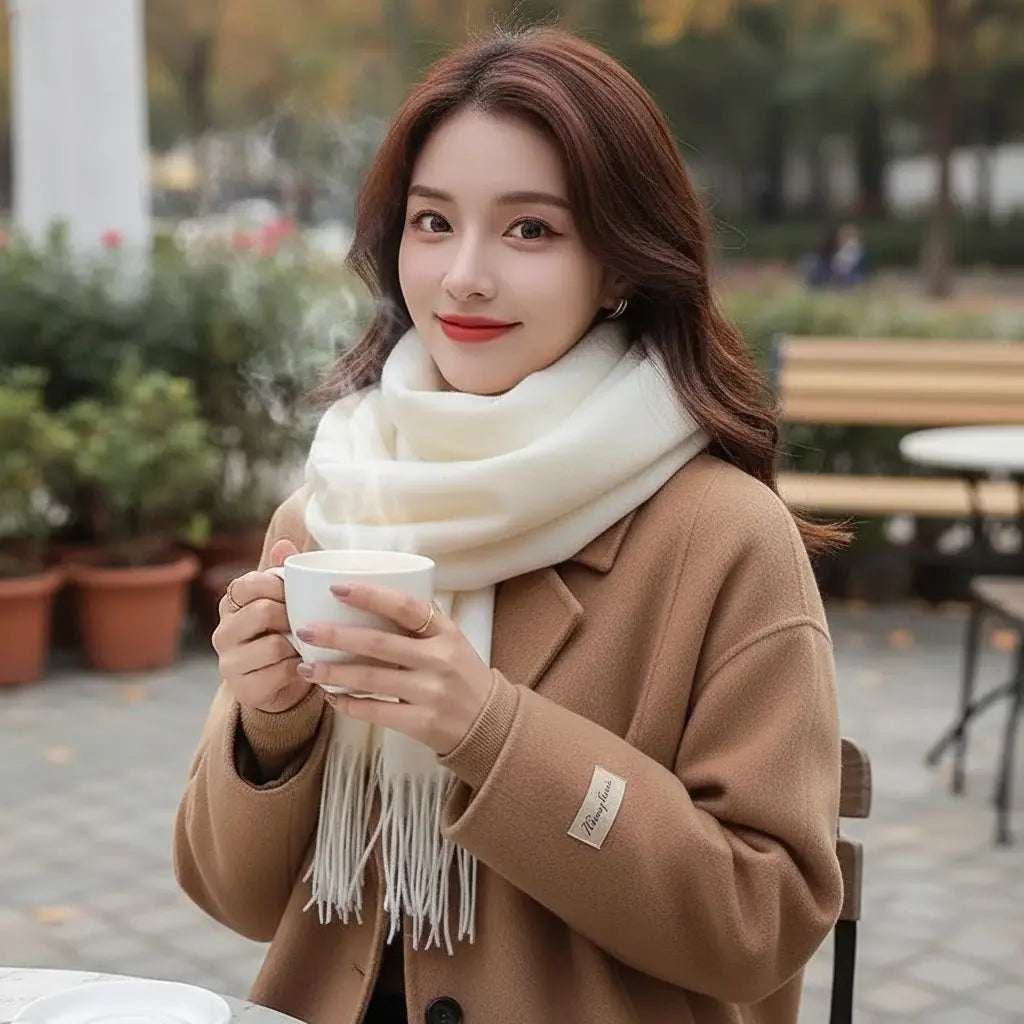 Echarpe pour femme GRETA - Coeur de Foulard