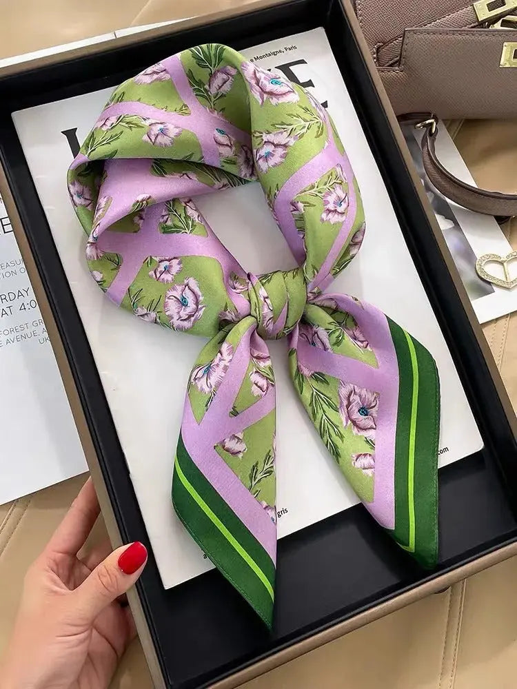 Foulard carré ADA - Coeur de Foulard