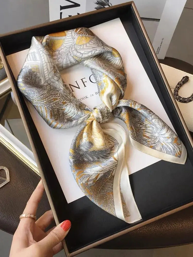 Foulard carré ALVA - Coeur de Foulard