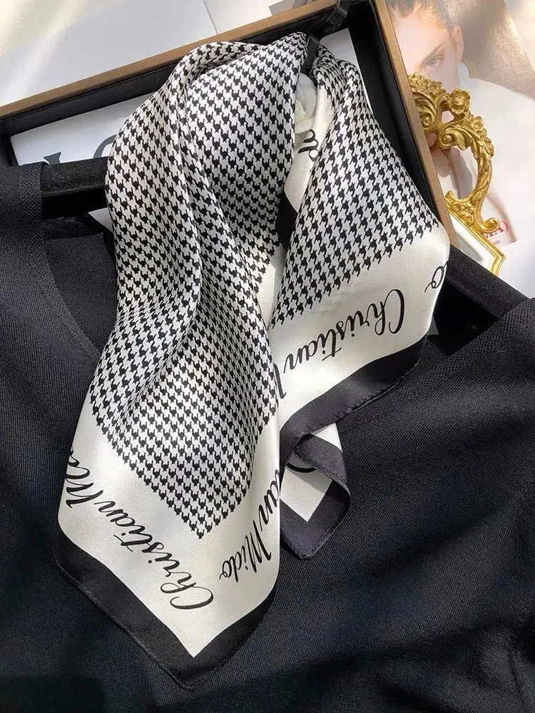 Foulard carré ANJA - Coeur de Foulard