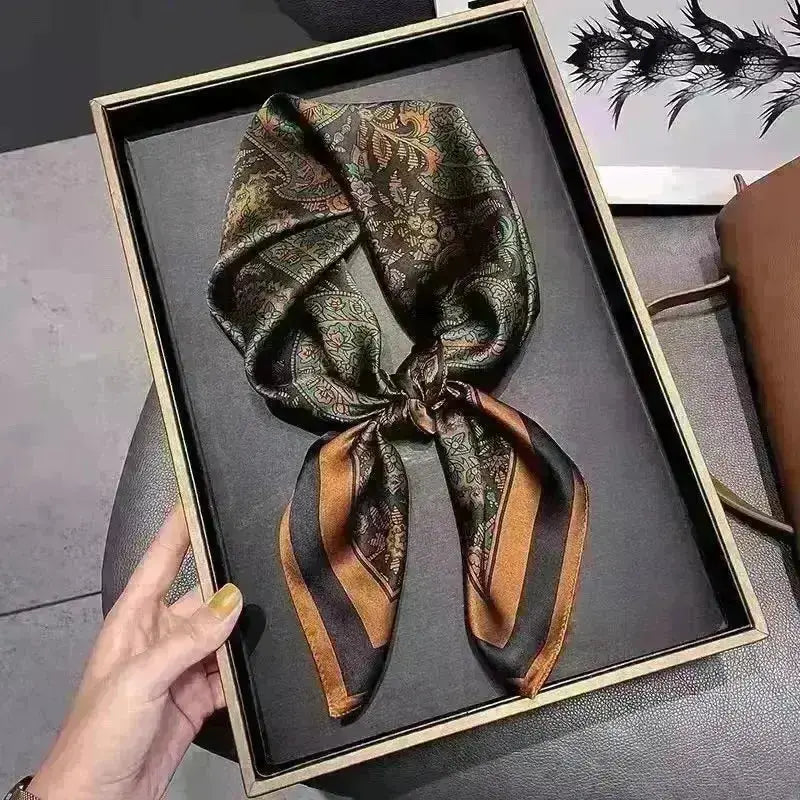 Foulard carré GABRIELLE - Coeur de Foulard