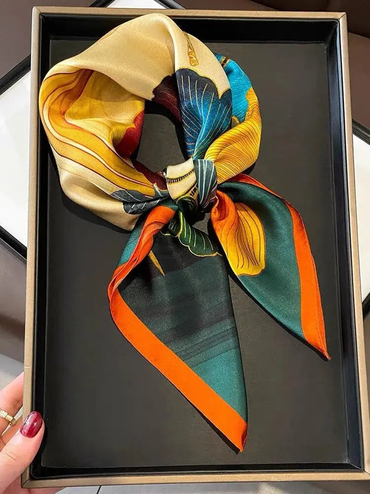 Foulard carré GISELE - Coeur de Foulard